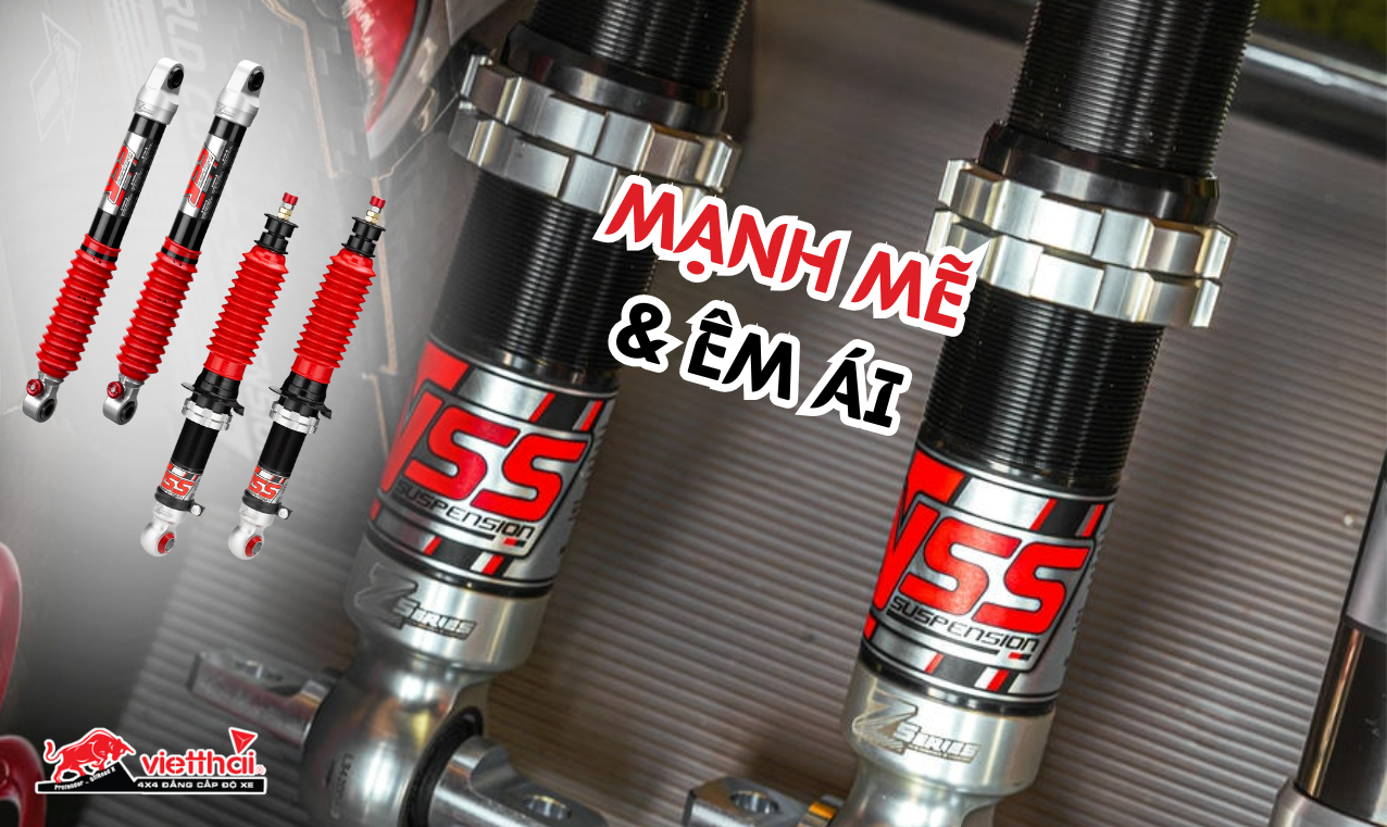 Nâng Cấp Xe Bán Tải Với Phuộc YSS Z-Series – Tăng Độ Ổn Định, Hạn Chế Rung Lắc